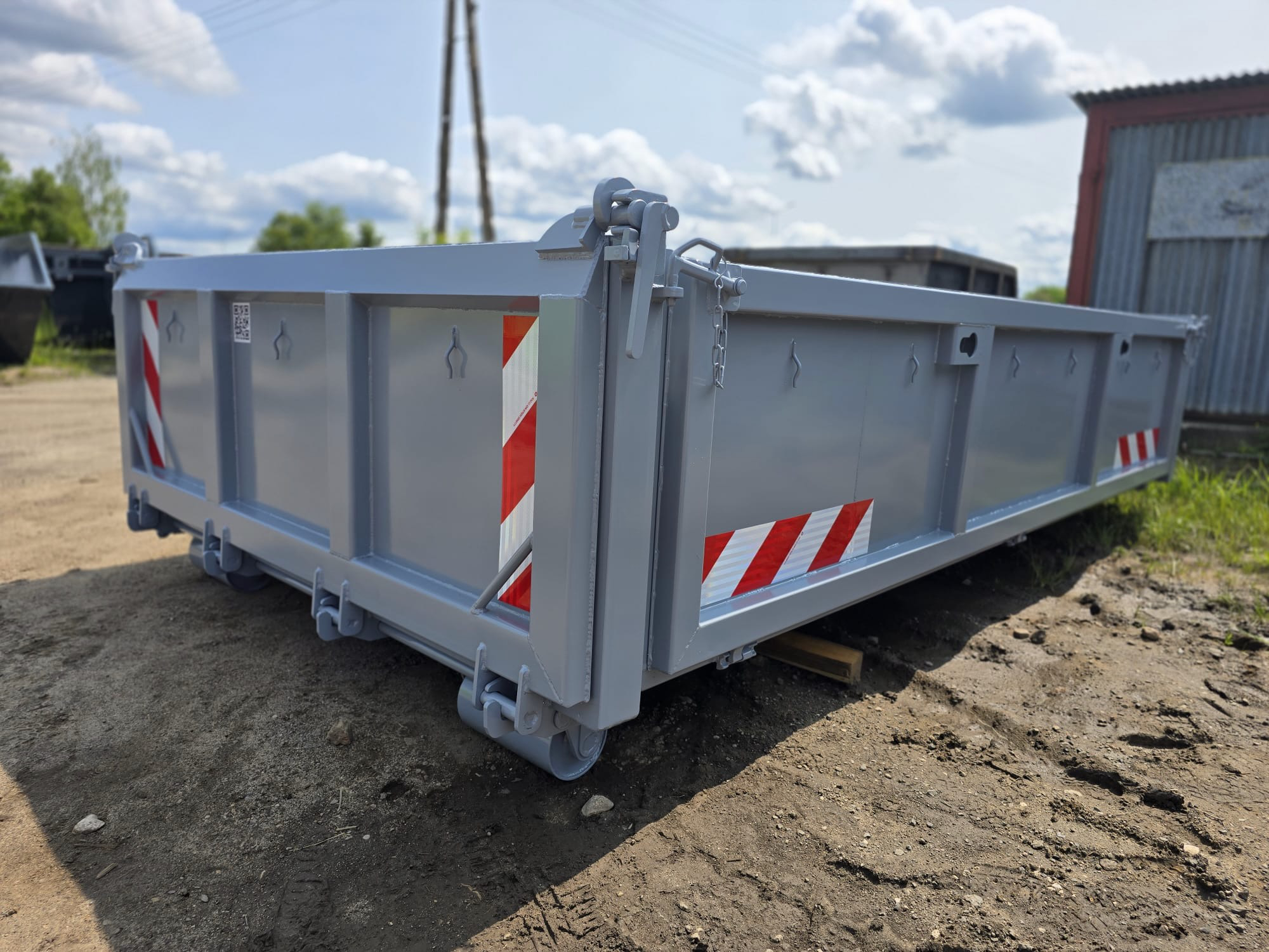 Citycontainer öffnende Seitenwände